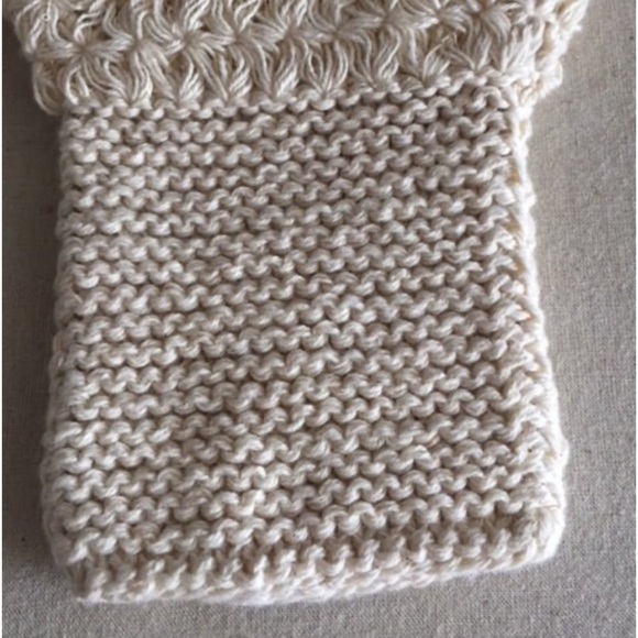 Earth Friendly Bath Glove Organic Cotton Soft Exfoliator Hand Crafted - Picture 5 of 11